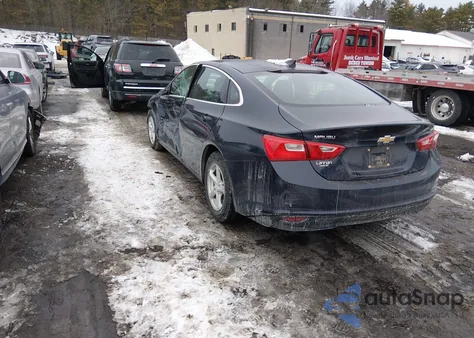 2016 Chevrolet Malibu Ls из США, поврежденный, VIN 1G1ZB5ST5GF302275